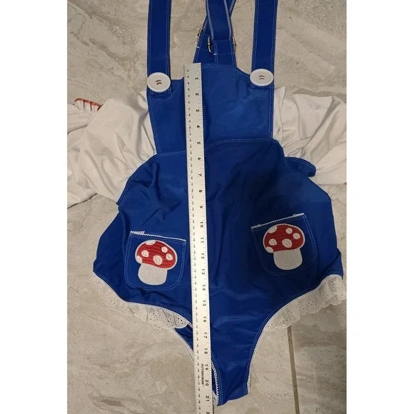 Party King Womens Cutie Garden Gnome Costume Plus Size 2X (20-22) New Halloween - Picture 13 of 15